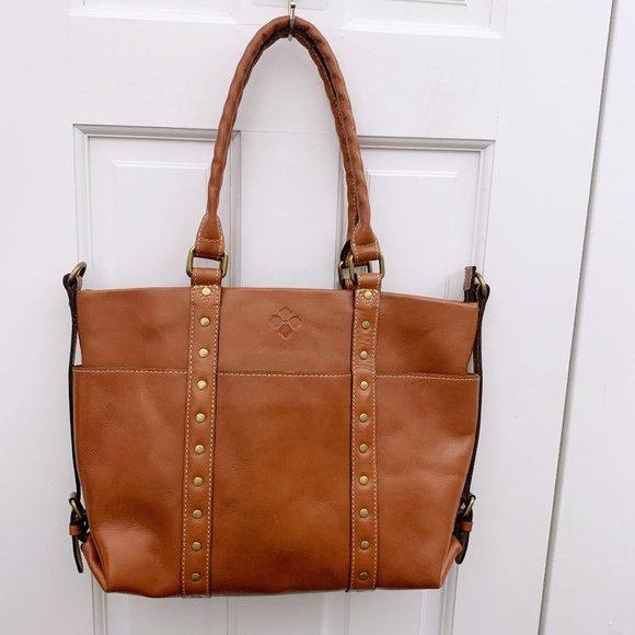 Patricia Nash Tan Carducci Heritage Collection Tote Bag